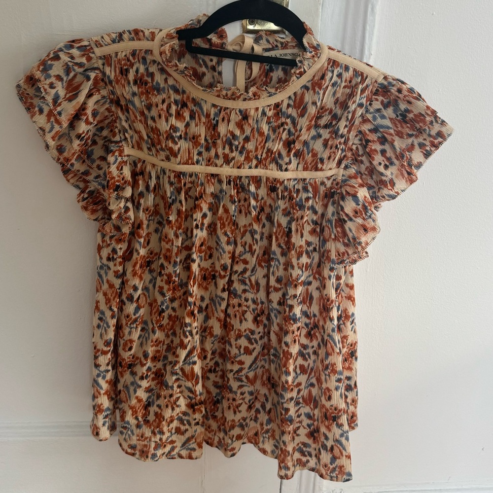 Ulla Johnson Floral Blouse